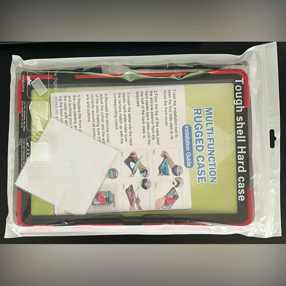 Red Tablet Case with Stand